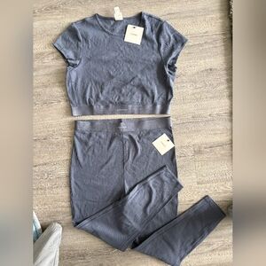 Calvin Klein Gray Women's Jumpsuit Set